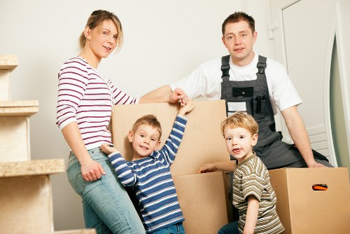Careful packing supplies used for removals in Swisscottage
