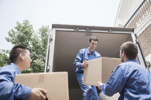 Planning a local move with a hired removal truck in Swisscottage
