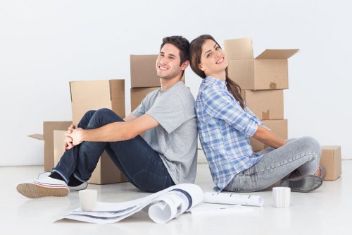 Professional movers handling a quick relocation in Swisscottage