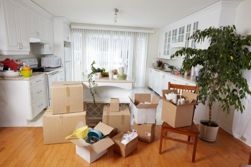 Settling into a new flat after a successful Swisscottage removal