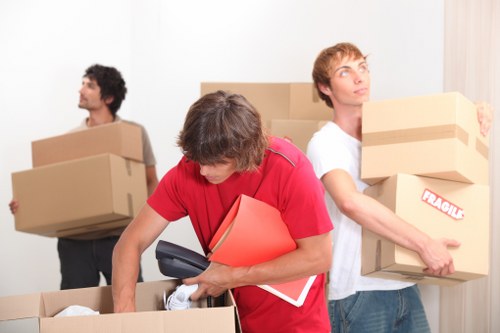 Moving sofas, wardrobes, and other bulky items in a Swiss Cottage property
