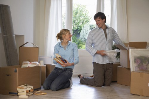 Furniture collection and delivery by a Swiss Cottage man and van