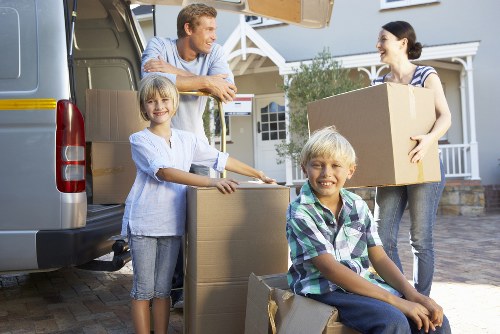 Local moving truck ready for Swiss Cottage residential and commercial transport