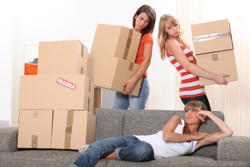 Charity donation and recycling collection for reusable household items